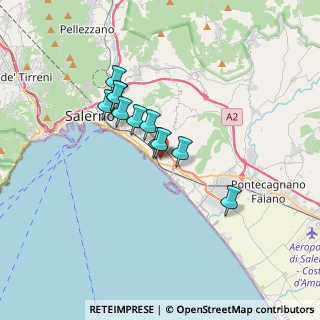 Mappa Via Volturno, 84132 Salerno SA, Italia (2.71182)