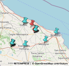 Mappa Via Francesco Crispi, 72019 San Vito dei Normanni BR, Italia (15.06167)