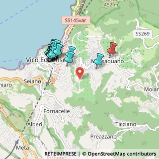 Mappa Via Bell'Alba, 80069 Vico Equense NA, Italia (0.9665)