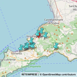 Mappa Via Bell'Alba, 80069 Vico Equense NA, Italia (3.22)