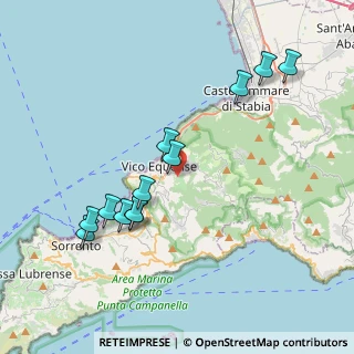Mappa Via Bell'Alba, 80069 Vico Equense NA, Italia (4.29417)