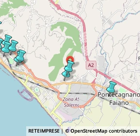 Mappa Via Monticelli di Fuorni, 84131 Salerno SA, Italia (3.54)
