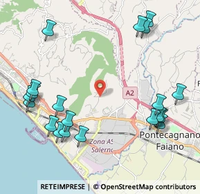 Mappa Via Monticelli di Fuorni, 84131 Salerno SA, Italia (2.7665)