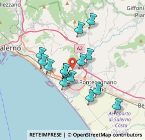 Mappa Via Monticelli di Fuorni, 84131 Salerno SA, Italia (3.26643)