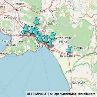 Mappa Traversa Milano, 84132 Salerno SA, Italia (12.25385)