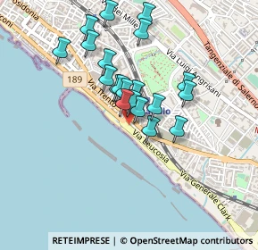 Mappa Mercatello, 84131 Salerno SA, Italia (0.3875)