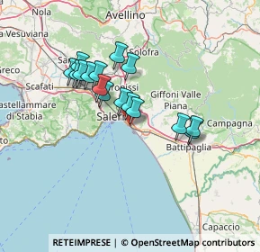 Mappa Mercatello, 84131 Salerno SA, Italia (12.21875)