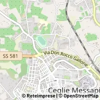 Mapa Ceglie Messapica
