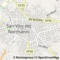 Map San Vito dei Normanni