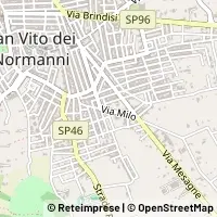 Map San Vito dei Normanni