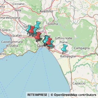 Mappa Via Podgora, 84132 Salerno SA, Italia (9.96412)