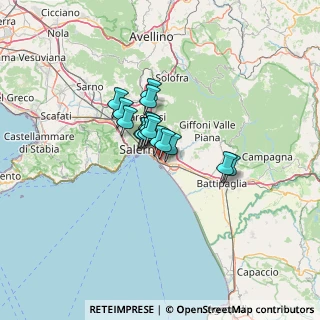 Mappa Via Podgora, 84132 Salerno SA, Italia (7.7775)