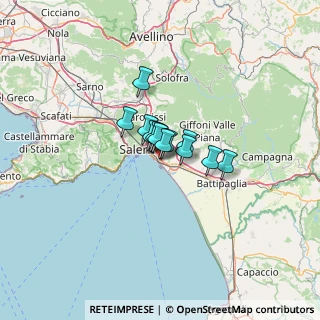 Mappa Via Podgora, 84132 Salerno SA, Italia (6.04077)
