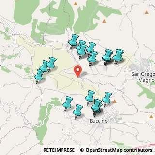 Mappa Via dei SERRONI, 84021 Buccino SA, Italia (1.9)