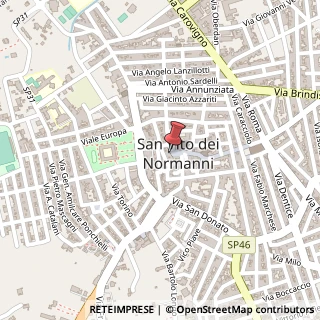 Mappa Piazza carducci 28, 72019 San Vito dei Normanni, Brindisi (Puglia)