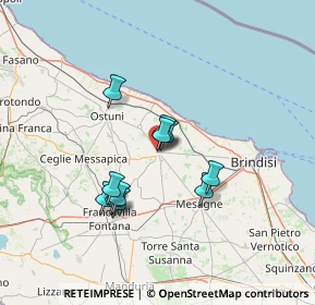 Mappa Via Regina Margherita, 72019 San Vito dei Normanni BR, Italia (11.67545)