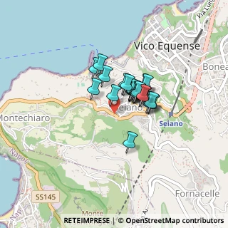Mappa Via Punta la Guardia, 80069 Vico Equense NA, Italia (0.256)
