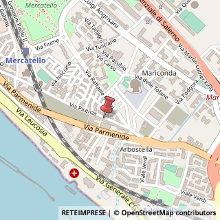 Mappa Via Picenza, 86, 84131 Salerno, Salerno (Campania)