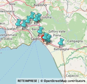 Mappa Via Oscar Arnulfo Romero, 84131 Salerno SA, Italia (12.27)