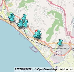 Mappa Via Oscar Arnulfo Romero, 84131 Salerno SA, Italia (1.93)