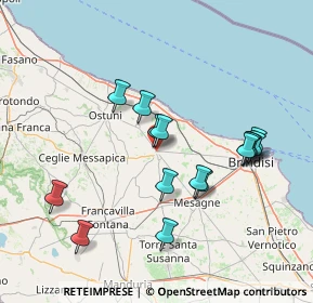 Mappa 72019 San Vito dei Normanni BR, Italia (15.424)