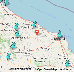 Mappa 72019 San Vito dei Normanni BR, Italia (30.20583)