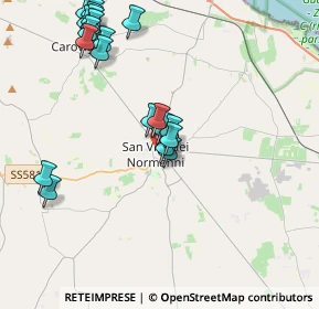 Mappa Via Camillo Benso Conte di Cavour, 72019 San Vito dei Normanni BR, Italia (4.6395)