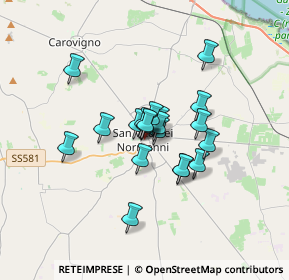 Mappa Via Torquato Tasso, 72019 San Vito dei Normanni BR, Italia (2.463)