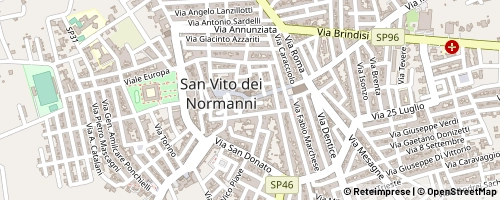 Mappa San Vito dei Normanni