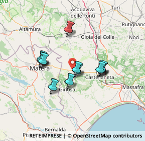 Mappa SP19, 74014 Laterza TA, Italia (12.1945)