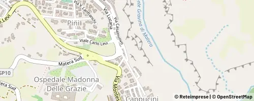 Mappa Matera