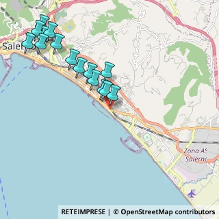 Mappa Via Parmenide, 84129 Salerno SA, Italia (2.44867)