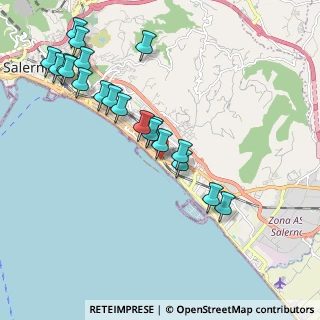 Mappa Via Parmenide, 84129 Salerno SA, Italia (2.2955)
