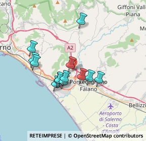 Mappa Via Ostaglio, 84100 Salerno SA, Italia (3.16615)