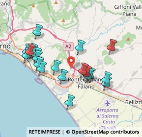 Mappa Via Ostaglio, 84100 Salerno SA, Italia (3.8765)