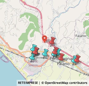 Mappa Via Ostaglio, 84100 Salerno SA, Italia (1.95231)