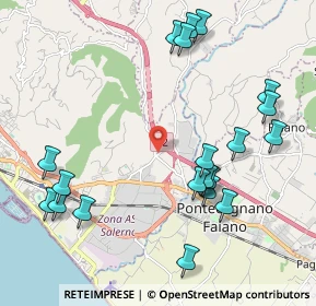 Mappa Via Ostaglio, 84100 Salerno SA, Italia (2.5925)