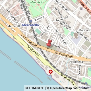 Mappa Via parmenide 92, 84131 Salerno, Salerno (Campania)