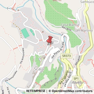 Mappa Via Sasso fra Gerardo, 5, 84010 Scala SA, Italia, 84011 Amalfi, Salerno (Campania)