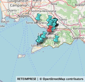 Mappa Seiano, 80069 Vico Equense NA, Italia (9.6725)