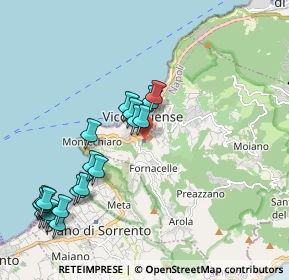 Mappa Seiano, 80069 Vico Equense NA, Italia (2.4625)