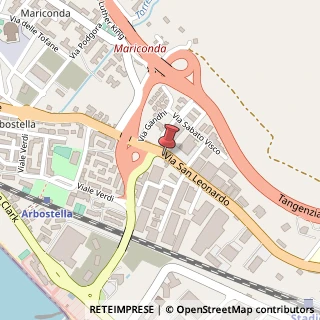 Mappa Via San Leonardo, 8, 84131 Salerno, Salerno (Campania)