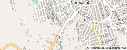 Mappa San Vito dei Normanni
