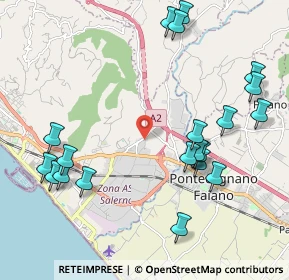 Mappa Strada Provinciale Cupa San Martino, 84131 Salerno SA, Italia (2.608)