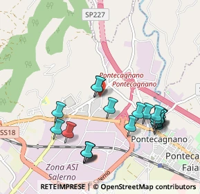 Mappa Strada Provinciale Cupa San Martino, 84131 Salerno SA, Italia (1.127)