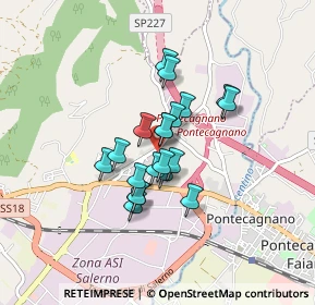 Mappa Strada Provinciale Cupa San Martino, 84131 Salerno SA, Italia (0.6255)