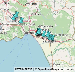 Mappa Strada Provinciale Cupa San Martino, 84131 Salerno SA, Italia (10.10091)