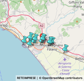 Mappa Strada Provinciale Cupa San Martino, 84131 Salerno SA, Italia (2.17)