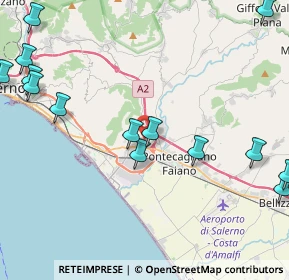 Mappa Strada Provinciale Cupa San Martino, 84131 Salerno SA, Italia (6.11143)