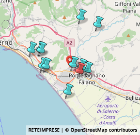 Mappa Strada Provinciale Cupa San Martino, 84131 Salerno SA, Italia (3.3125)